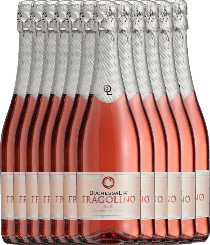 12er Vorteilspaket - Fragolino Rosé - Duchessa Lia