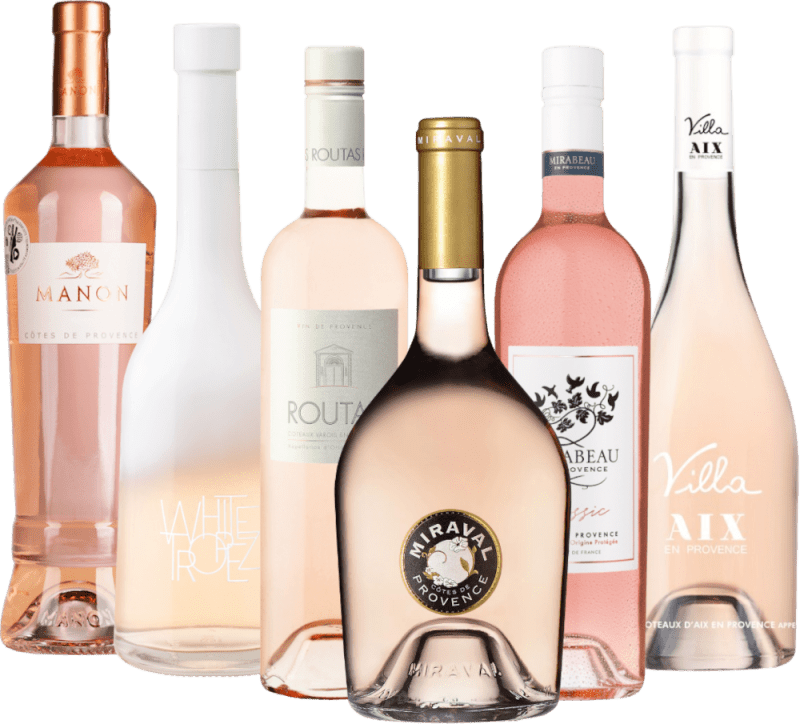 Letnie rosé z Prowansji - pakiet degustacyjny 6x