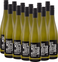 Vorschau: Save Water drink Riesling dry - Fritz Allendorf - 12x Vorteilspaket