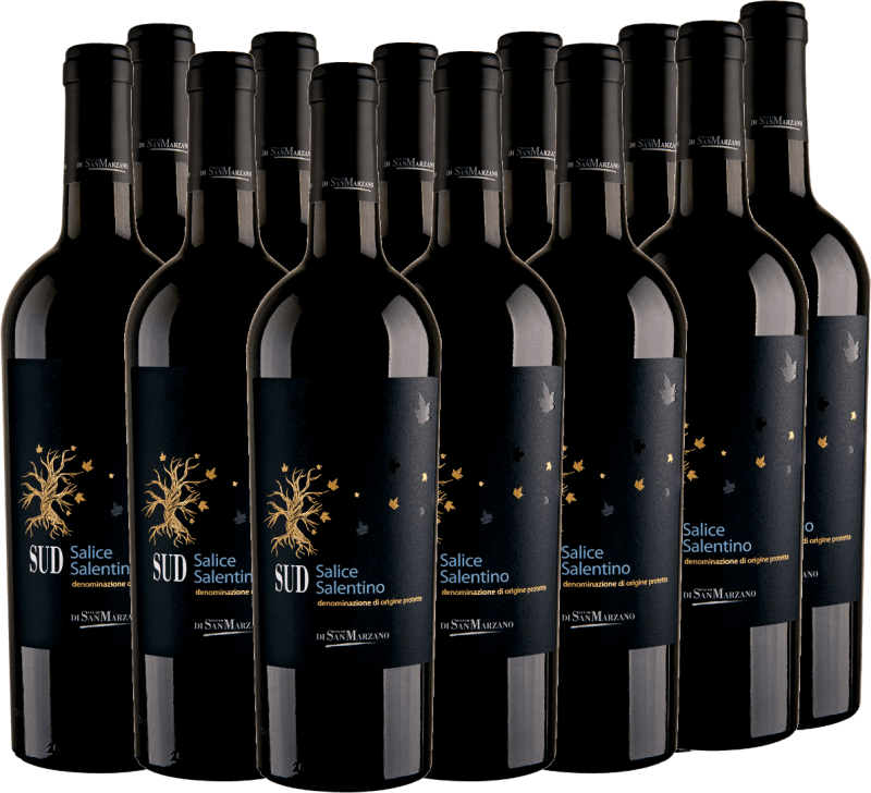 12x Vorteils-Weinpaket SUD Salice Salentino DOC - Cantine San Marzano